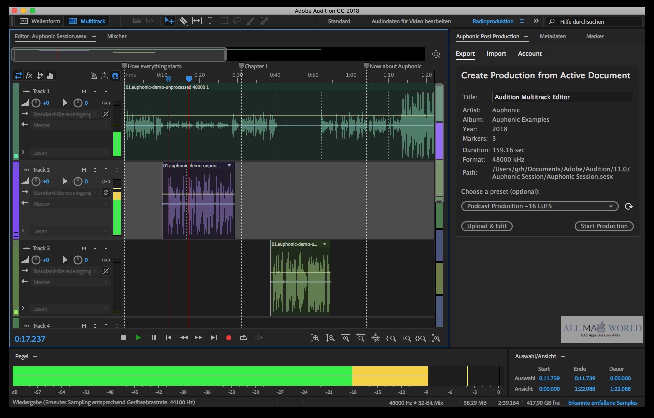 adobe audition 3.0 for mac